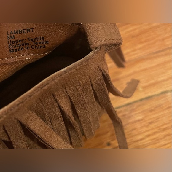 Coconuts by Matisse Fringe Suede Ankle Boots - Brown - Picture 3 of 6